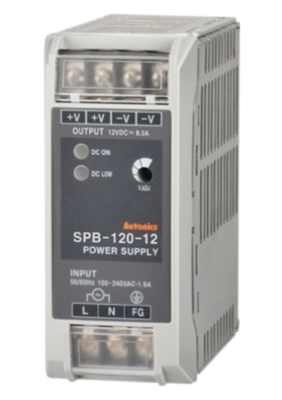 POWER SUPPLY, DIN RAIL MOUNTING, SWITCHING&lt;BR&gt;12 VDC OUTPUT, 120 WATTS, 10 AMP 100-240 VAC INPUT